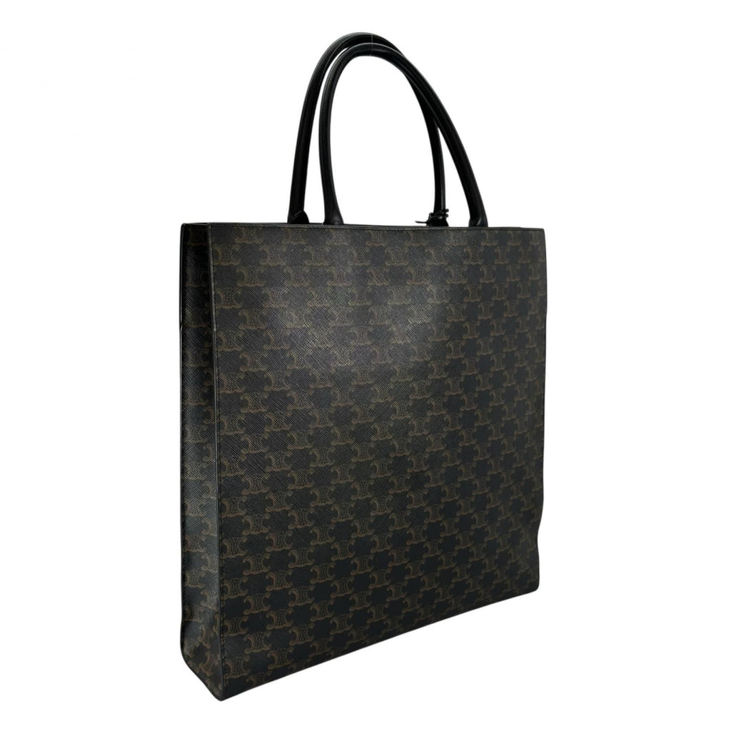 Celine Vertical Cabas Large Tote Bag Brown — view 3