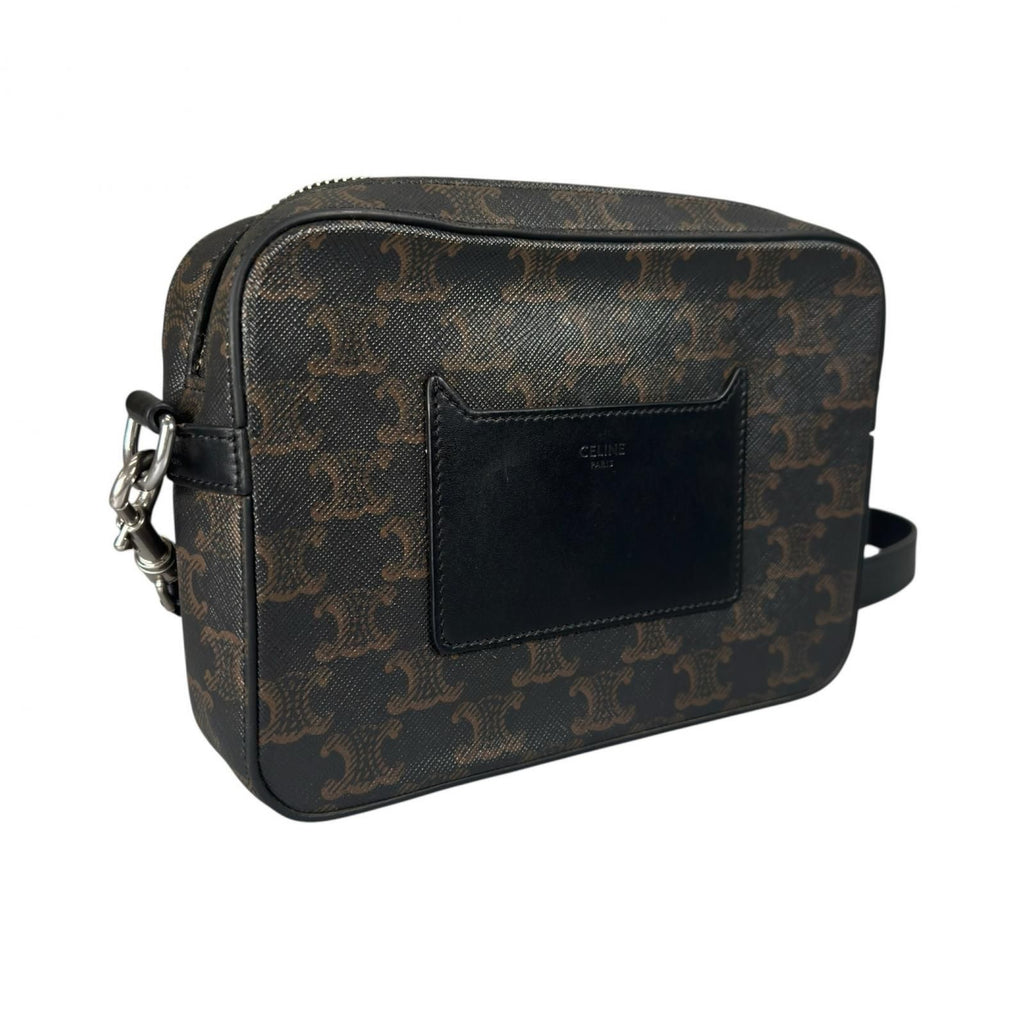 Celine Small Messenger Shoulder Bag Black — view 3