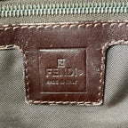 Fendi Handbag Canvas Brown — view 8