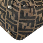Fendi Handbag Canvas Brown — view 6