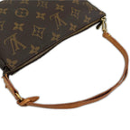 Louis Vuitton Pochette Accessoires Pouch Monogram Canvas Brown — view 5