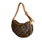 Louis Vuitton Croissant PM Handbag Monogram Canvas Brown — view 2