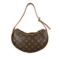 Louis Vuitton Croissant PM Handbag Monogram Canvas Brown