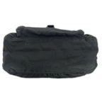 Prada Triangle Logo Shoulder Bag Nylon Black — view 3