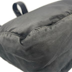 Prada Triangle Logo Shoulder Bag Nylon Black — view 7
