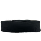 Prada Hobo Triangle Logo Shoulder Bag Nylon Black — view 3