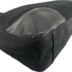 Prada Triangle Logo Tote Bag Nylon Black — view 6