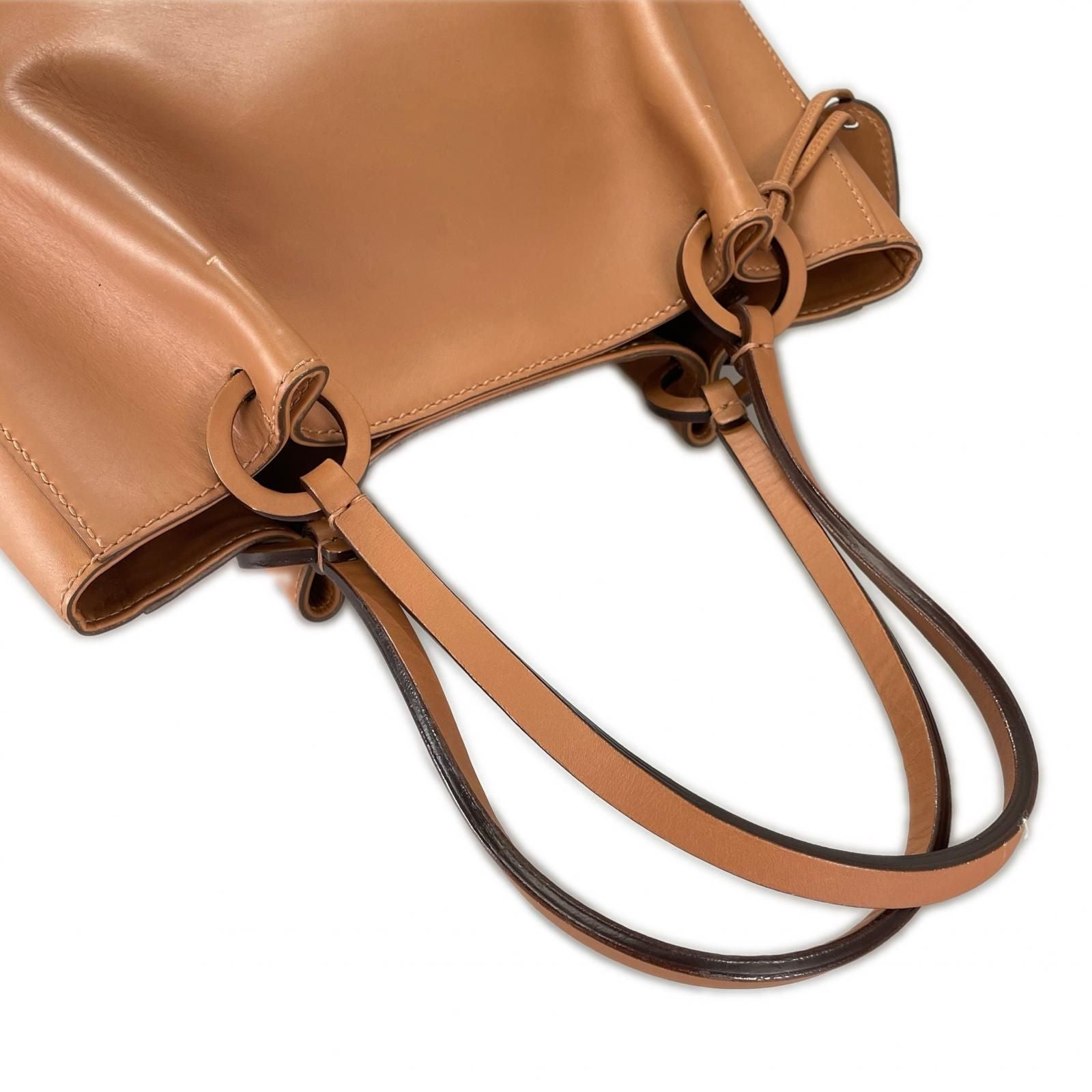 Gucci Handbag Leather Camel — view 4
