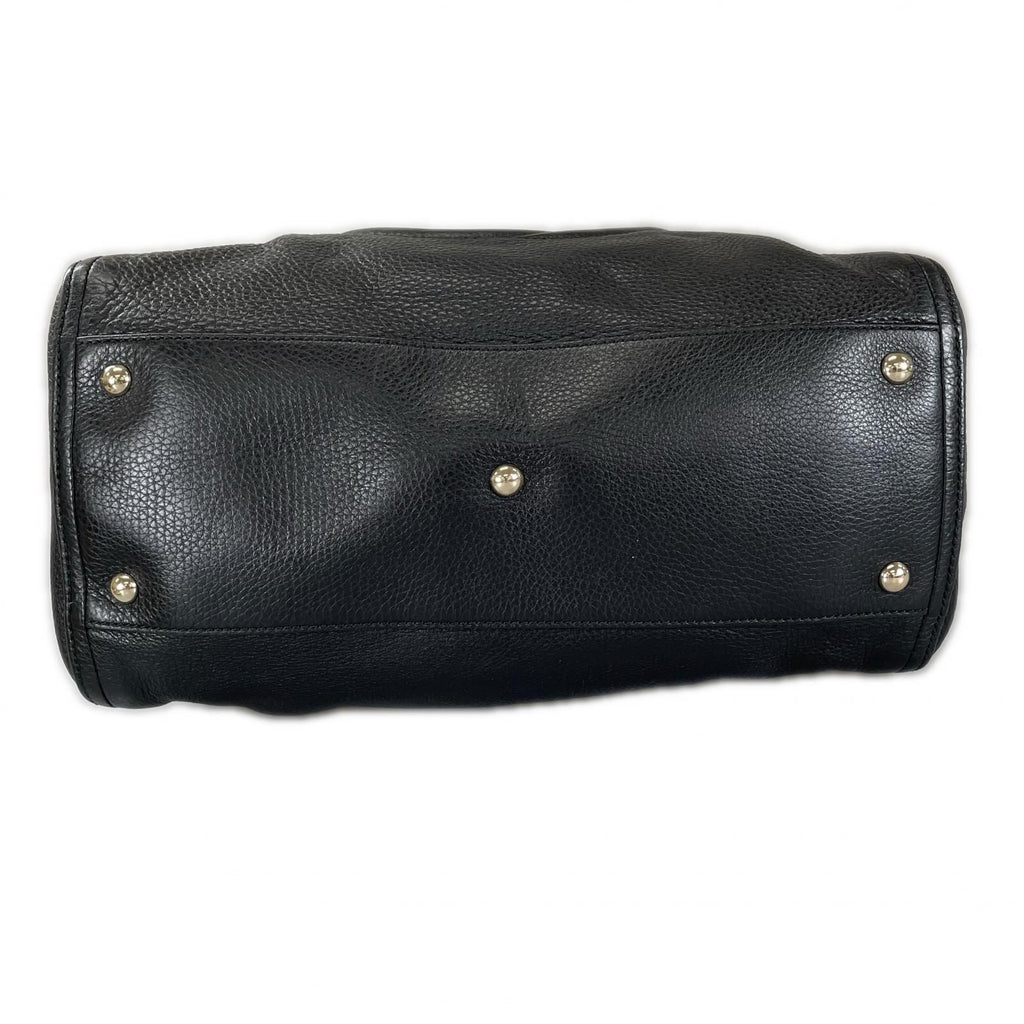 Gucci Soho Tassel Tote Bag Leather Black — view 3