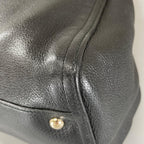 Gucci Soho Tassel Tote Bag Leather Black — view 8