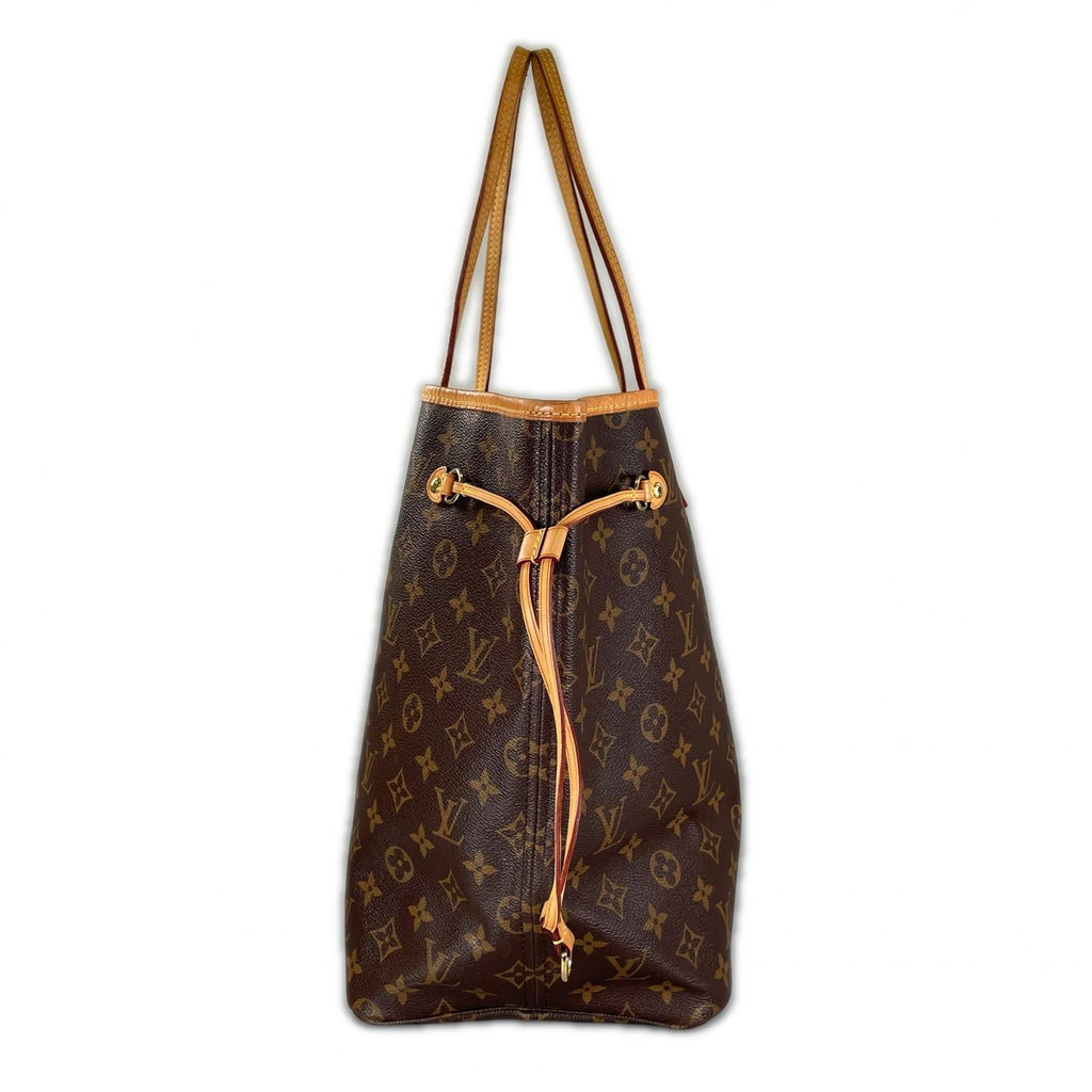 Louis Vuitton Neverfull GM Tote Bag Monogram Canvas Brown — view 2