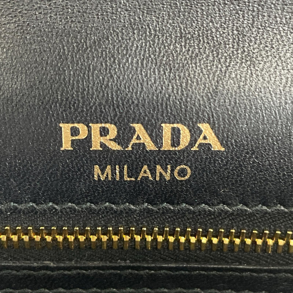 Prada Shoulder Bag Leather Black — view 7