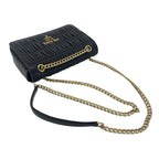 Prada Shoulder Bag Leather Black — view 5