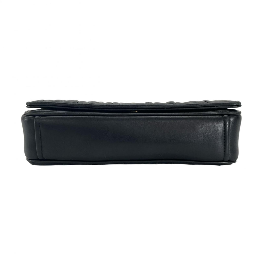 Prada Shoulder Bag Leather Black — view 4