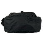 Prada Triangle Logo Shoulder Bag Nylon Black — view 3