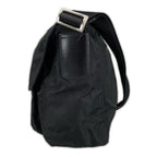 Prada Triangle Logo Shoulder Bag Nylon Black — view 2