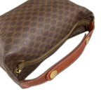 Celine Macadam Handbag Leather Brown — view 4