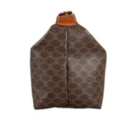 Celine Macadam Handbag Leather Brown — view 2