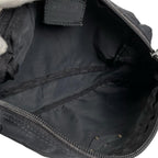 Prada Triangle Logo Pouch Nylon Black — view 7