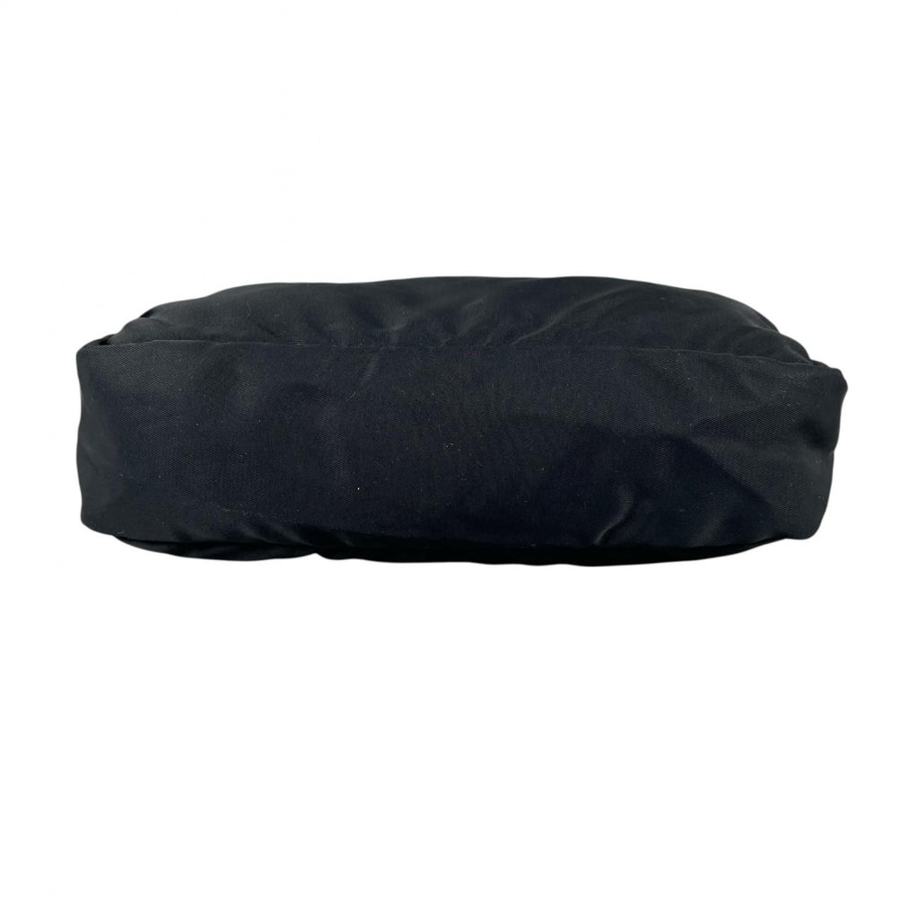 Prada Triangle Logo Pouch Nylon Black — view 4