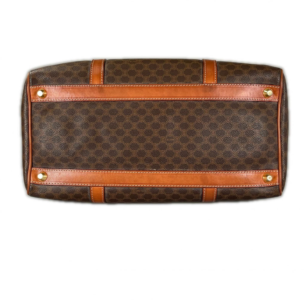 Celine Macadam Boston Bag Brown — view 3
