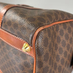 Celine Macadam Boston Bag Brown — view 6
