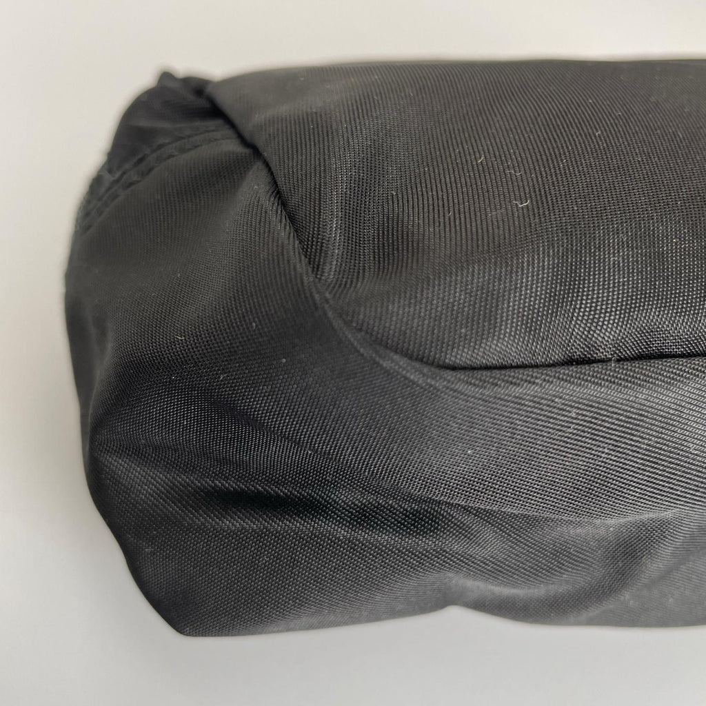Prada Triangle Logo Pouch Nylon Black — view 7