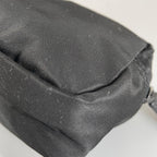 Prada Triangle Logo Pouch Nylon Black — view 8