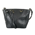 Gucci Bree Micro Guccissima Shoulder Bag Guccissima Leather Black 2-Way