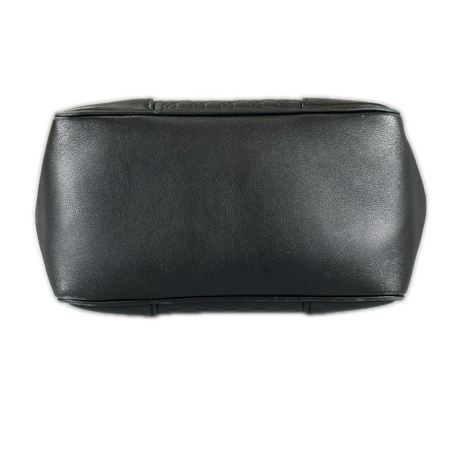 Gucci Bree Micro Guccissima Shoulder Bag Guccissima Leather Black 2-Way — view 3