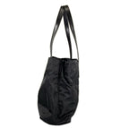 Prada Triangle Logo Tote Bag Nylon Black — view 2