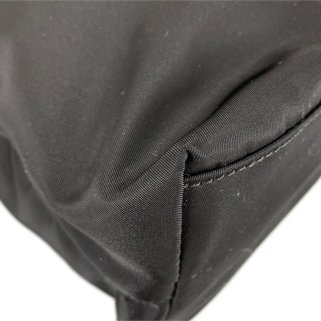 Prada Triangle Logo Tote Bag Nylon Black — view 5