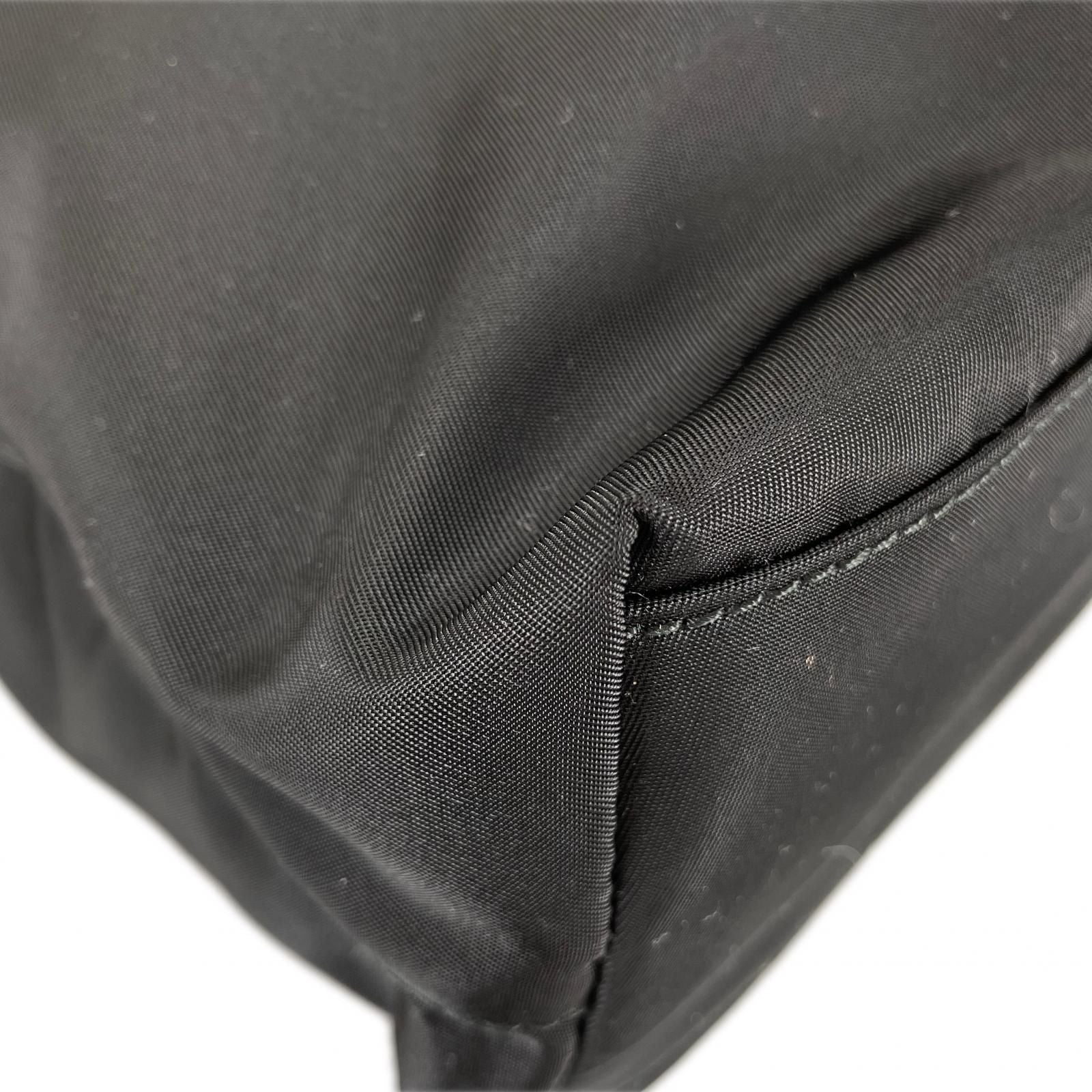 Prada Triangle Logo Tote Bag Nylon Black — view 5
