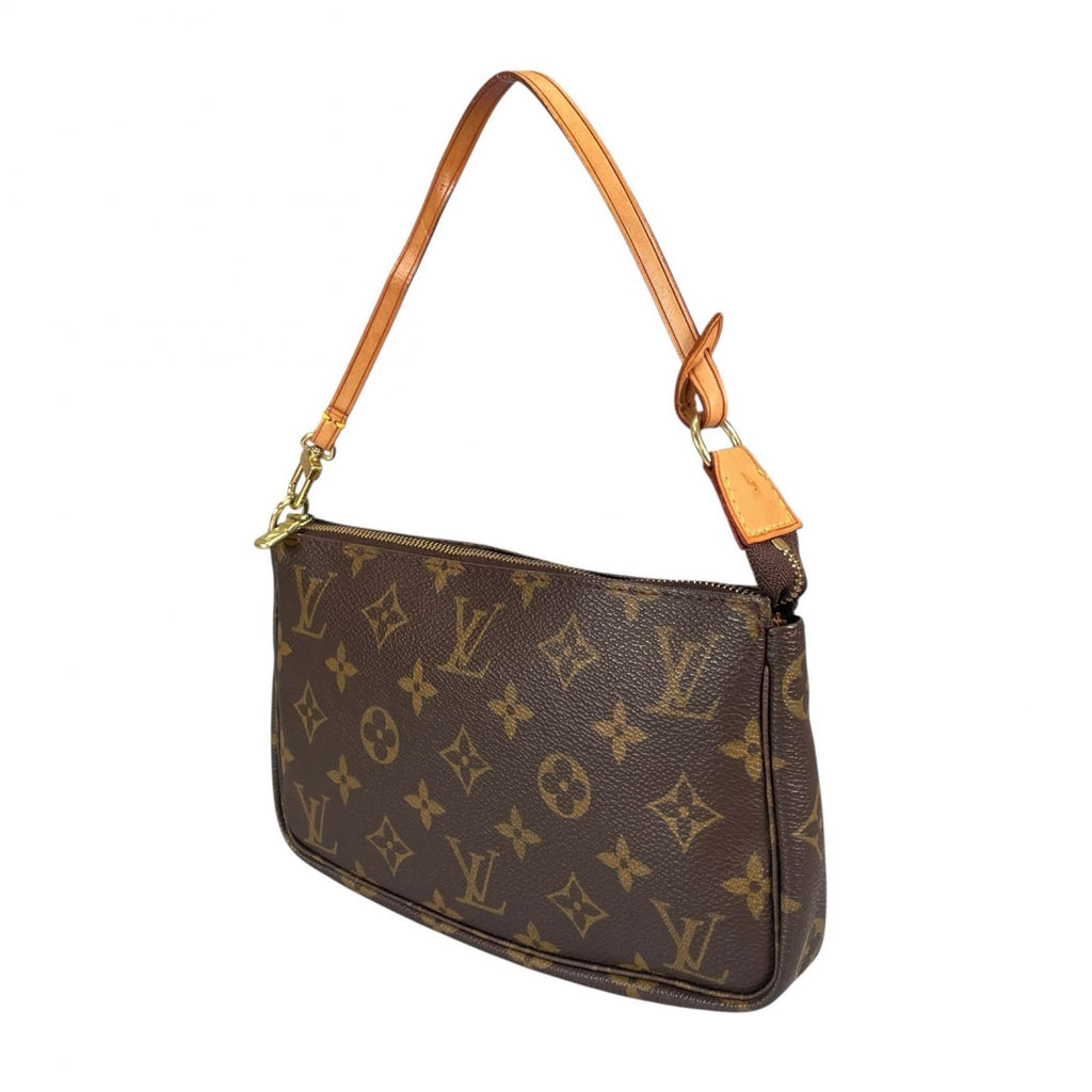 Louis Vuitton Pouch Monogram Canvas Brown — view 2