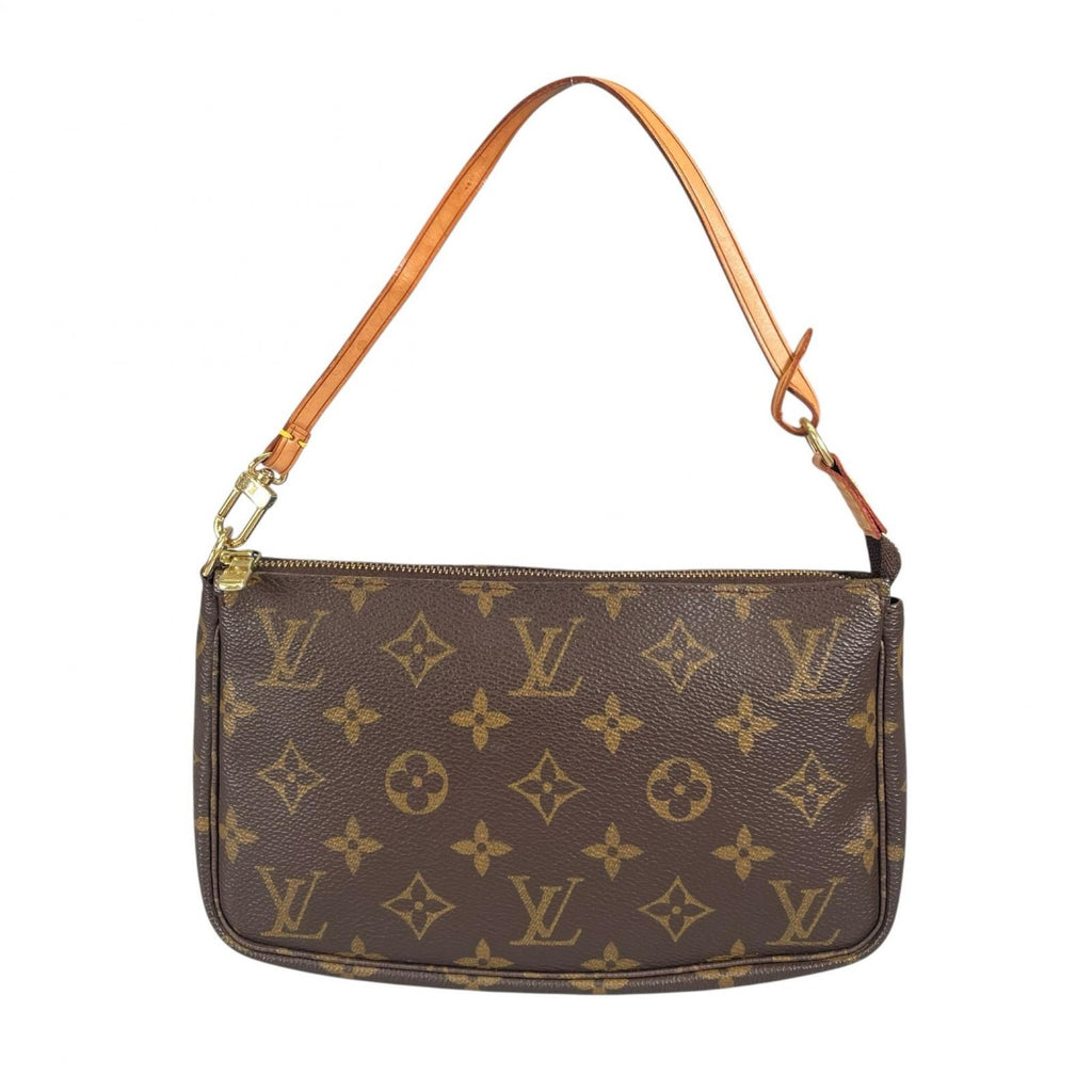 Louis Vuitton Pouch Monogram Canvas Brown