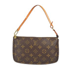 Louis Vuitton Pouch Monogram Canvas Brown