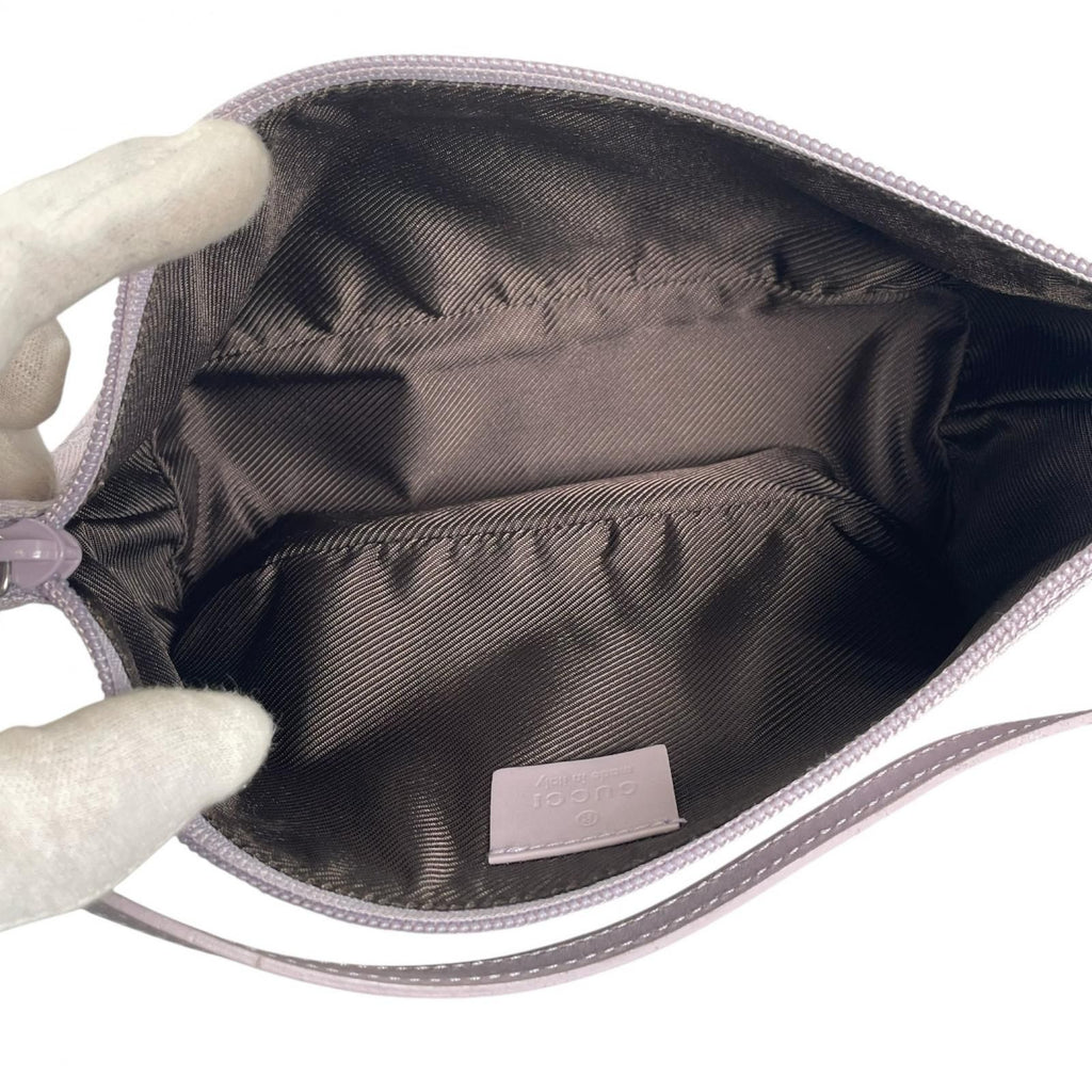 Gucci Pouch GG Canvas Purple — view 8
