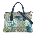 Gucci GG Blooms Floral Botanical Handbag Canvas Beige