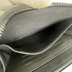 Louis Vuitton Alpha Wearable Wallet Shoulder Bag Leather Black Aerogram — view 7
