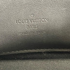 Louis Vuitton Alpha Wearable Wallet Shoulder Bag Leather Black Aerogram — view 6