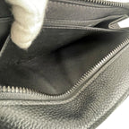 Louis Vuitton Alpha Wearable Wallet Shoulder Bag Leather Black Aerogram — view 8