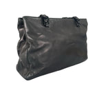 Prada Tote Bag Leather Black — view 3