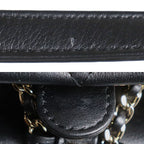 Chanel Quilted Backpack Black — view 5