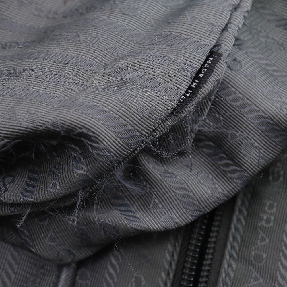 Prada Nylon Khaki Tote — view 8