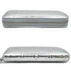 Louis Vuitton Zippy Wallet Coin Case Card Silver — view 3