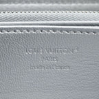 Louis Vuitton Zippy Wallet Coin Case Card Silver — view 7