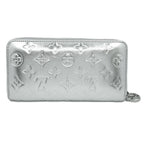 Louis Vuitton Zippy Wallet Coin Case Card Silver — view 2