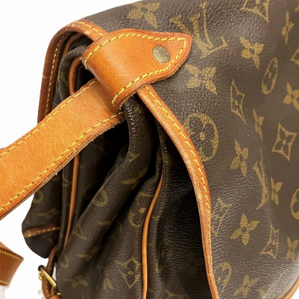 Louis Vuitton Saumur 35 Monogram Shoulder Bag — view 8