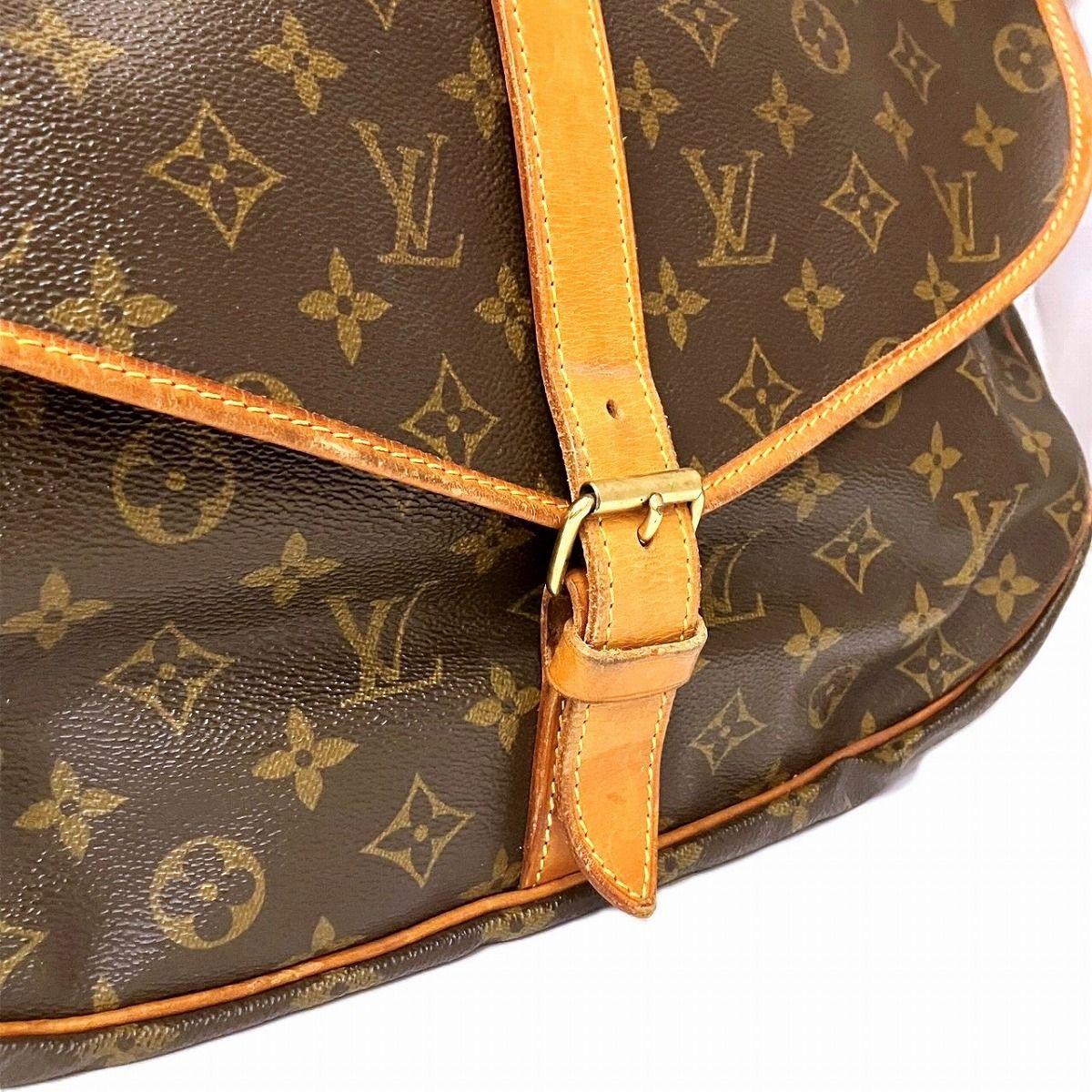 Louis Vuitton Saumur 35 Monogram Shoulder Bag — view 9