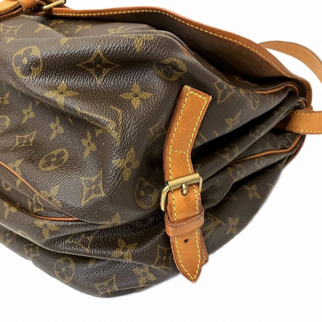 Louis Vuitton Saumur 35 Monogram Shoulder Bag — view 7